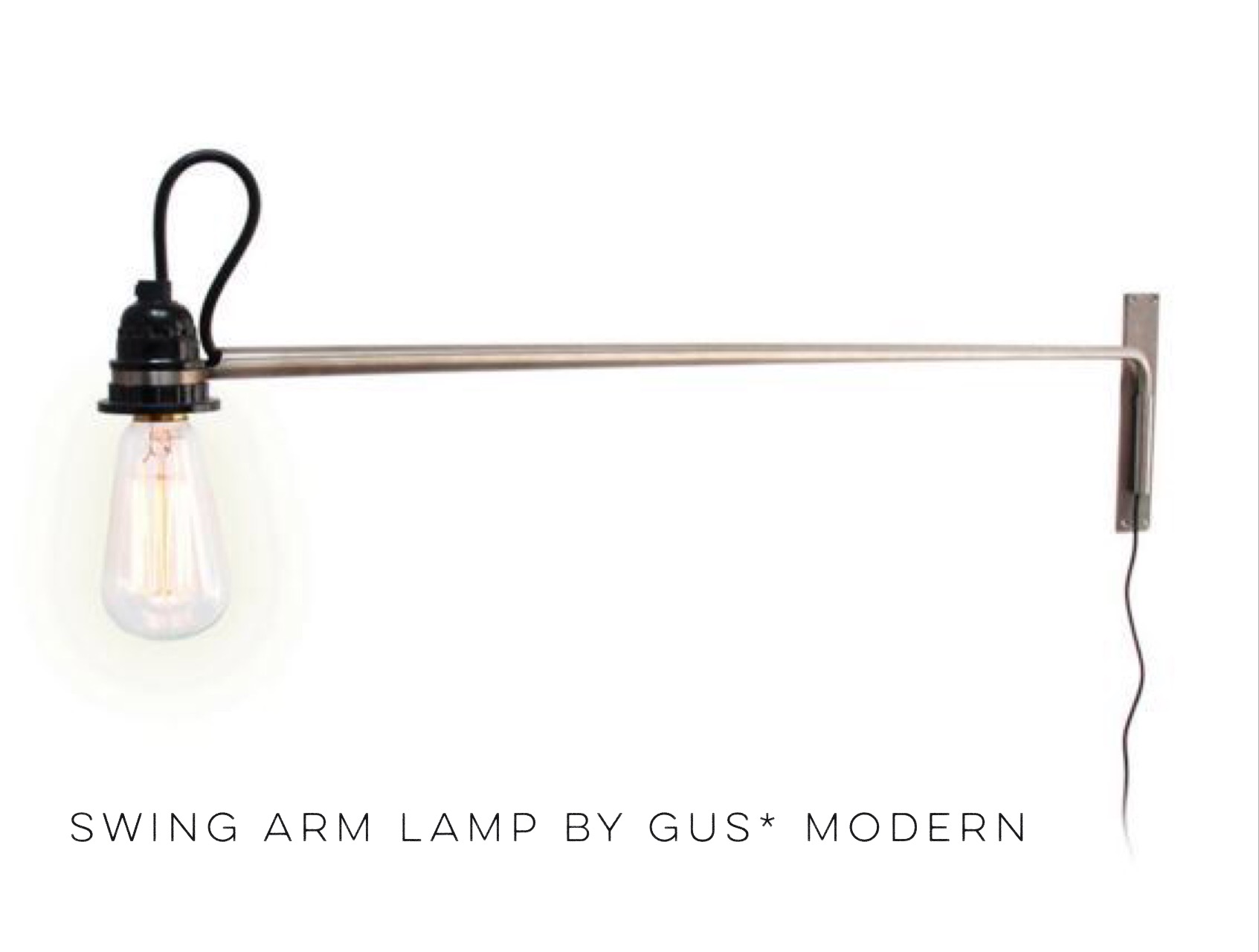 Gus Modern Swing Arm Lamp