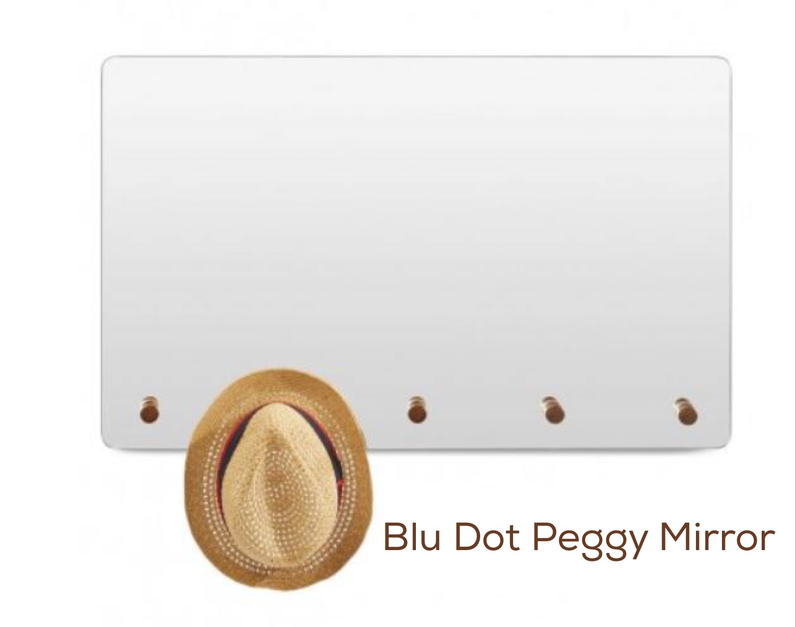 Blu Dot Peggy Mirror